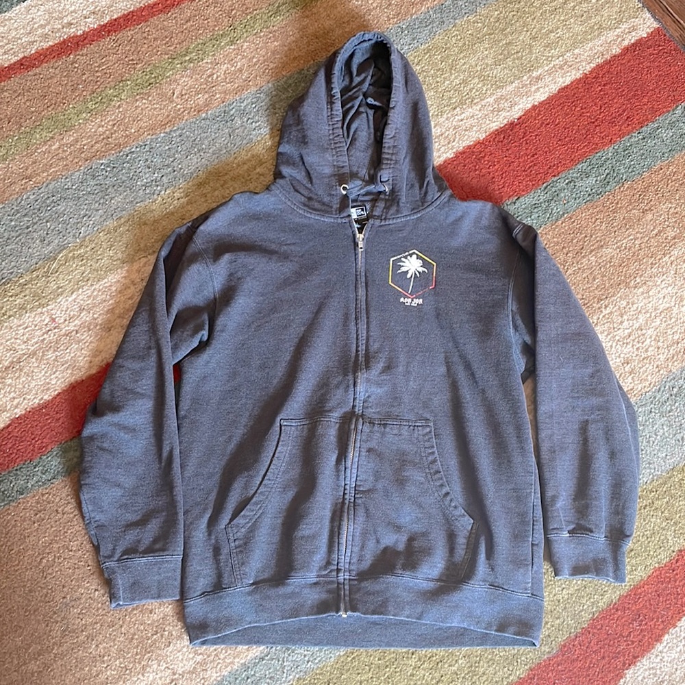 Men’s Rip Curl Ron Jon surf Shop zippered hoodie
